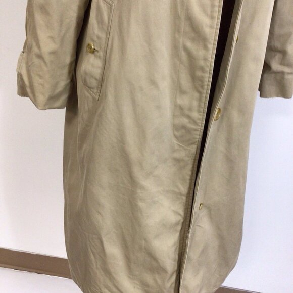 Burberrys Trench Coat Made in England Womens Small - Picture 3 of 14